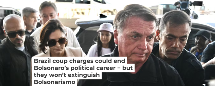 The former president looked disappointed on Jan. 18, 2025, after a judge denied his request to travel to the U.S. for Donald Trump’s inauguration. Evaristo Sa/AFP via Getty Images